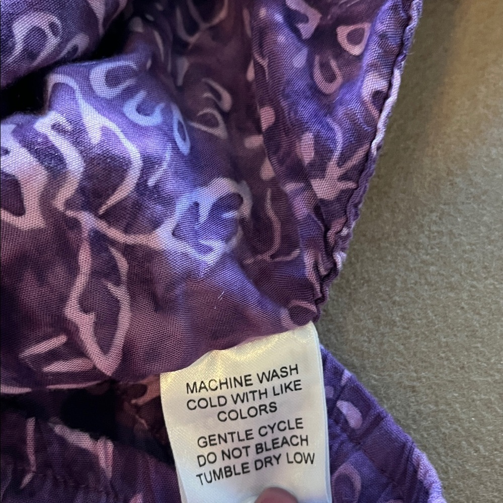 Hand Kreation 5 Tier Gypsy Maxi Skirt Purple and Pink - OS - Picture 6 of 8